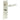 Frelan Hardware - Burlington Westminster Door Handles - Pair - Bathroom Option 2; #finish_polished-nickel