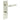 Frelan Hardware - Burlington Westminster Door Handles - DIN Standard - Pair - Bathroom Option 2; #finish_polished-nickel