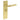 Frelan Hardware - Burlington Westminster Door Handles - Pair - Bathroom Option 1; #finish_satin-brass