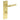 Frelan Hardware - Burlington Westminster Door Handles - DIN Standard - Pair - Bathroom Option 1; #finish_satin-brass