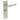 Frelan Hardware - Burlington Westminster Door Handles - Pair - Bathroom Option 1; #finish_satin-nickel