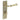 Frelan Hardware - Burlington Highgate Door Handles - DIN Standard - Pair - Bathroom Option 2; #finish_antique-brass