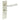 Frelan Hardware - Burlington Highgate Door Handles - Pair - Bathroom Option 1; #finish_polished-nickel