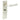 Frelan Hardware - Burlington Highgate Door Handles - Pair - Bathroom Option 2; #finish_polished-nickel