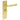Frelan Hardware - Burlington Highgate Door Handles - Pair - Bathroom Option 2; #finish_satin-brass