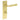 Frelan Hardware - Burlington Highgate Door Handles - DIN Standard - Pair - Bathroom Option 1; #finish_satin-brass