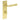 Frelan Hardware - Burlington Highgate Door Handles - DIN Standard - Pair - Bathroom Option 2; #finish_satin-brass