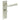 Frelan Hardware - Burlington Highgate Door Handles - Pair - Bathroom Option 2; #finish_satin-nickel