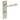 Frelan Hardware - Burlington Highgate Door Handles - DIN Standard - Pair - Bathroom Option 1; #finish_satin-nickel