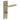 Frelan Hardware - Burlington Piccadilly Knurled Door Handles - DIN Standard - Pair - Bathroom Option 1; #finish_antique-brass