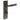 Frelan Hardware - Burlington Piccadilly Knurled Door Handles - DIN Standard - Pair - Bathroom Option 2; #finish_dark-bronze