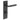 Frelan Hardware - Burlington Piccadilly Knurled Door Handles - DIN Standard - Pair - Bathroom Option 2; #finish_black