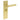 Frelan Hardware - Burlington Richmond Door Handles - Pair - Bathroom Option 2; #finish_satin-brass