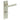 Frelan Hardware - Burlington Richmond Door Handles - DIN Standard - Pair - Bathroom Option 1; #finish_satin-nickel