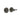 Frelan Hardware - Burlington Easy Turn & Release - Chamfered Rose; #finish_dark-bronze