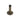 Frelan Hardware - Burlington Knurled Wall Mounted Door Stop - Chamfered Rose; #finish_antique-brass
