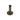 Frelan Hardware - Burlington Knurled Wall Mounted Door Stop - Stepped Rose; #finish_antique-brass