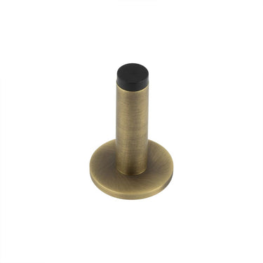 Frelan Hardware - Burlington Plain Wall Mounted Door Stops - Plain Rose; #finish_antique-brass