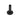Frelan Hardware - Burlington Plain Wall Mounted Door Stops - Plain Rose; #finish_black
