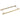 Frelan Hardware - Burlington Belgrave Pull Handle - 425mm - Pair - Back to Back; #finish_antique-brass