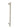 Frelan Hardware - Burlington Belgrave Pull Handle - 425mm - Single - Face Fix; #finish_satin-nickel