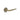 Frelan Hardware - Burlington Mayfair Door Handles on Rose - Pair - Chamfered Rose; #finish_antique-brass