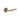 Frelan Hardware - Burlington Mayfair Door Handles on Rose - Pair - Stepped Rose; #finish_antique-brass