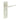 Frelan Hardware - Burlington Mayfair Door Handles - DIN Standard - Pair - Euro Lock; #finish_satin-nickel