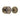 Frelan Hardware - Burlington Turn & Release - 40mm; #finish_antique-brass