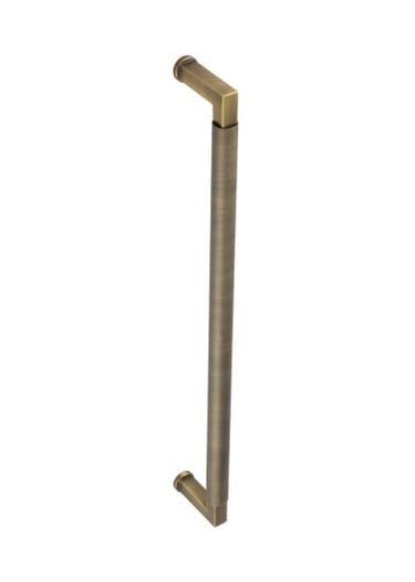 Frelan Hardware - Burlington Westminster Pull Handle - 425mm - Single - Face Fix; #finish_antique-brass