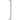 Frelan Hardware - Burlington Westminster Pull Handle - 425mm - Single - Face Fix; #finish_satin-nickel