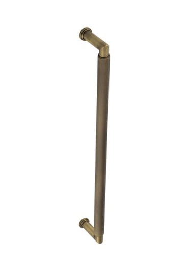 Frelan Hardware - Burlington Piccadilly Pull Handle - 425mm - Single - Face Fix; #finish_antique-brass