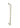 Frelan Hardware - Burlington Piccadilly Pull Handle - 425mm - Single - Face Fix; #finish_polished-nickel
