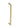 Frelan Hardware - Burlington Piccadilly Pull Handle - 425mm - Single - Bolt Through; #finish_satin-brass