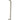 Frelan Hardware - Burlington Piccadilly Pull Handle - 425mm - Single - Face Fix; #finish_satin-nickel