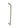 Frelan Hardware - Burlington Piccadilly Pull Handle - 425mm - Single - Face Fix; #finish_satin-nickel