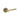 Frelan Hardware - Burlington Fitzrovia Door Handles on Rose - Pair - Plain Rose; #finish_antique-brass