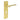 Frelan Hardware - Burlington Fitzrovia Door Handles - DIN Standard - Pair - Euro Lock; #finish_satin-brass