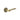 Frelan Hardware - Burlington Fitzrovia Door Handles on Rose - Pair - Stepped Rose; #finish_antique-brass