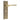 Frelan Hardware - Burlington Fitzrovia Door Handles - Pair - Lock; #finish_antique-brass