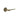 Frelan Hardware - Burlington Knightsbridge Bathroom Door Handles on Rose - Pair - No Rose; #finish_antique-brass