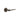 Frelan Hardware - Burlington Knightsbridge Bathroom Door Handles on Rose - Pair - No Rose; #finish_dark-bronze