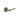 Frelan Hardware - Burlington Knightsbridge Bathroom Door Handles on Rose - Pair - Plain Rose; #finish_antique-brass