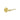 Frelan Hardware - Burlington Knightsbridge Bathroom Door Handles on Rose - Pair - Stepped Rose; #finish_satin-brass