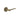 Frelan Hardware - Burlington Knightsbridge Bathroom Door Handles on Rose - Pair - Knurled Rose; #finish_antique-brass