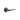 Frelan Hardware - Burlington Knightsbridge Bathroom Door Handles on Rose - Pair - Chamfered Rose; #finish_dark-bronze