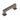 Frelan Hardware - Burlington Trafalgar Cabinet Handles - Bar - 96mm; #finish_dark-bronze