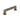Frelan Hardware - Burlington Trafalgar Cabinet Handles - Bar - 128mm; #finish_antique-brass