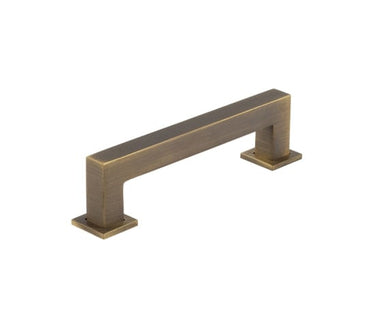 Frelan Hardware - Burlington Trafalgar Cabinet Handles - Bar - 128mm; #finish_antique-brass