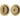 Frelan Hardware - Burlington Sliding Door Flush Pull Handles - Turn & Release - Circular; #finish_antique-brass